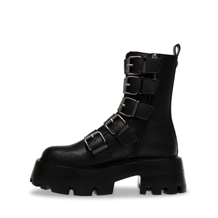 Madzone Black Action Leather - Stivali Donna Neri SMSMADZONE-05O  STEVE MADDEN 