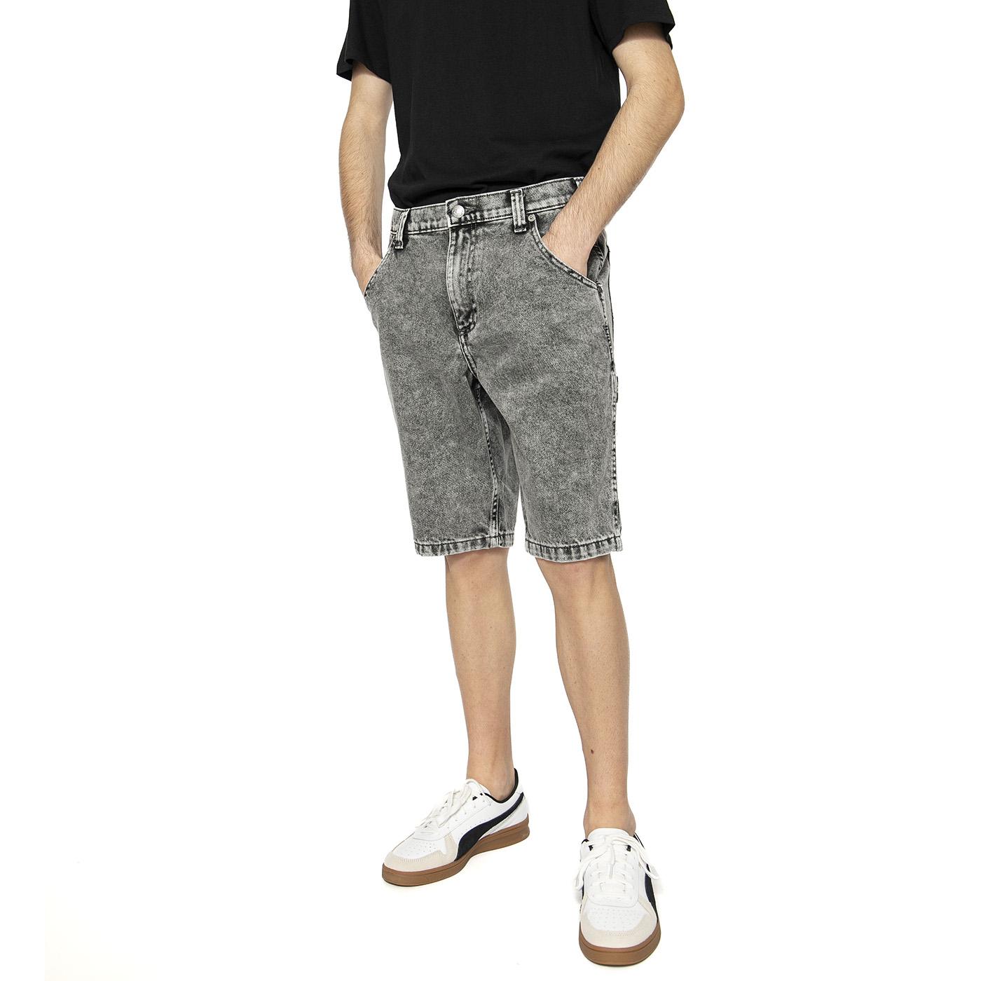 Garyville Denim Short Light Gray Wash - Bermuda Uomo Grigi DK0A4XCKJ811  DICKIES 