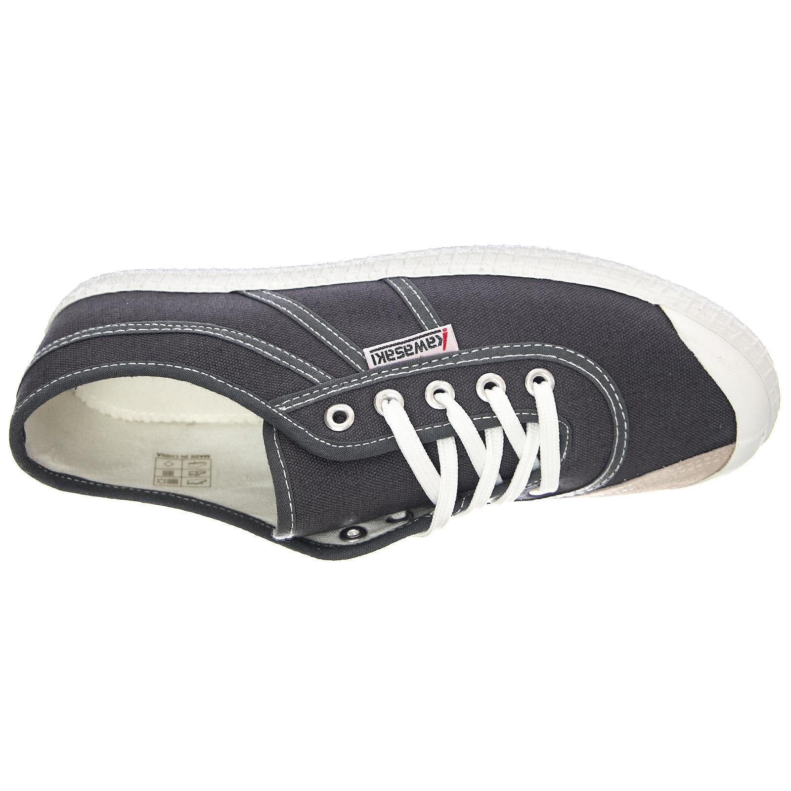 Turbolence 212445 - Scarpe Stringate Profilo Basso Uomo / Donna Grigie KWS212445-1028 . KAWASAKI 