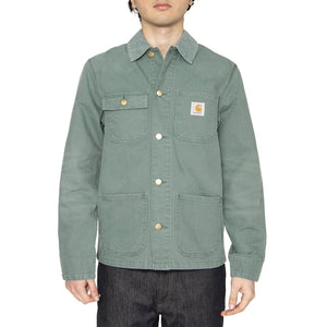 Michigan Coat Silver Pine / Silver Pine - Giacca Uomo Verde I034787.2R84O  CARHARTT WIP 