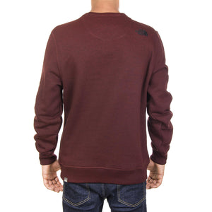 M DREW PEAK CREW CA RED DARK HE T92ZWRHQN  THE NORTH FACE 