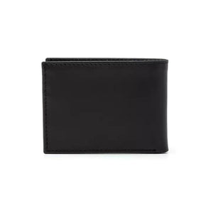 Batwing Bifold ID Caviat Leather Black - Portafogli Nero D5489-0002 . LEVIS 