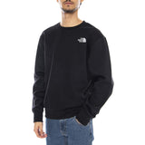 THE NORTH FACE Men's Essential Relaxed Crew Black - Crewneck Sweatshirt