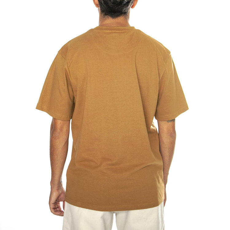 Multi Symbols T-Shirt Chipmunk - Maglietta Girocollo Uomo Marrone PFD0332-F58  PENFIELD 