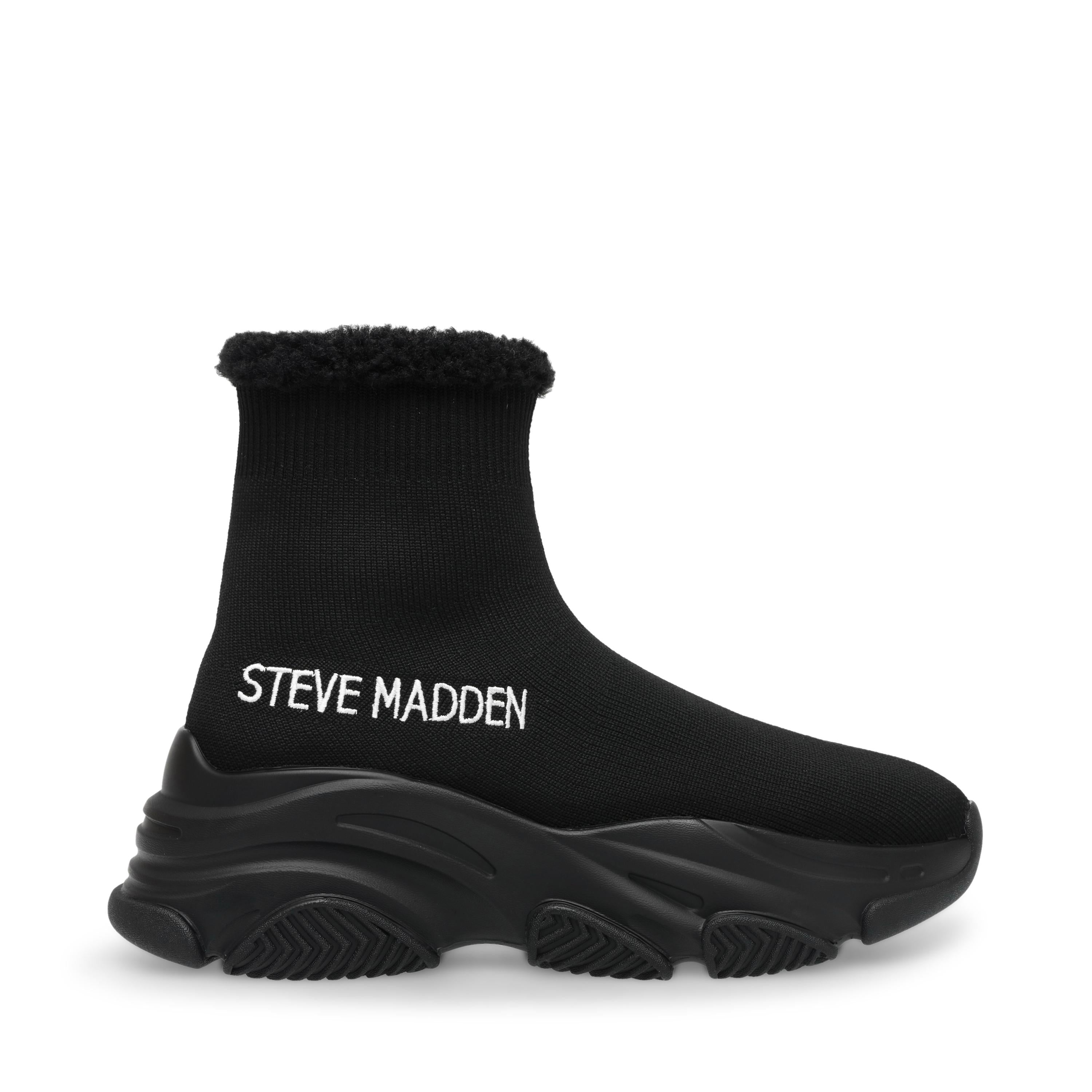 Prodigy Blk / Blk - Scarpe Profilo alla Caviglia Donna Nere SMPPRODIGY-BLKBLK  STEVE MADDEN 