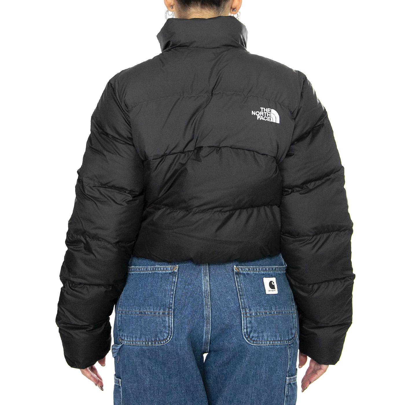 W Cropped Saikuru TNF Black / Asphalt Grey - Giacca Donna Nera NF0A89JCKT01  THE NORTH FACE 