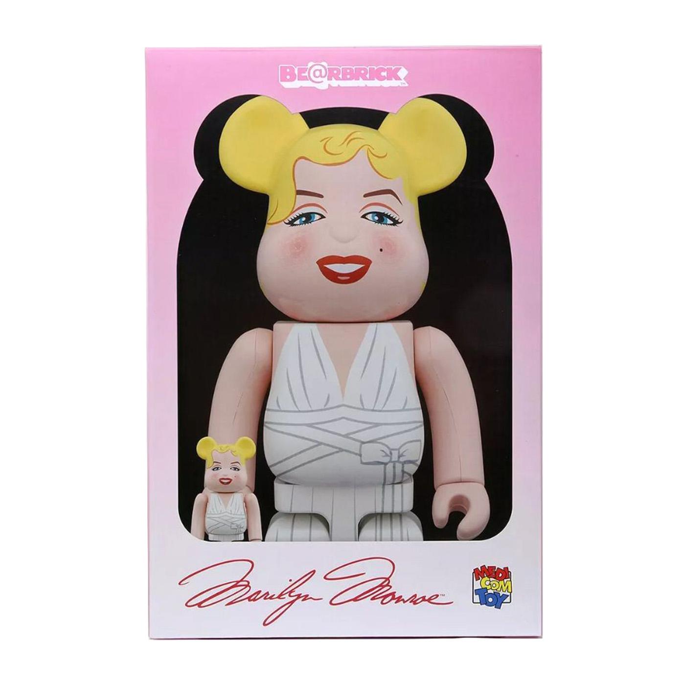 Be@rbrick Marilyn Monroe 100% and 400% AGES15  MEDICOM TOY 