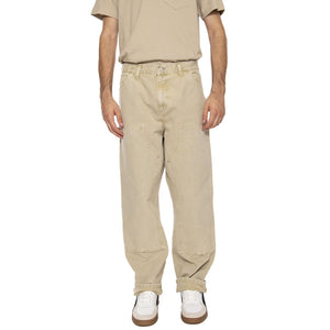 Double Knee Pant Dusty H Brown - Pantaloni Uomo Marroni I035556.07E5F  CARHARTT WIP 
