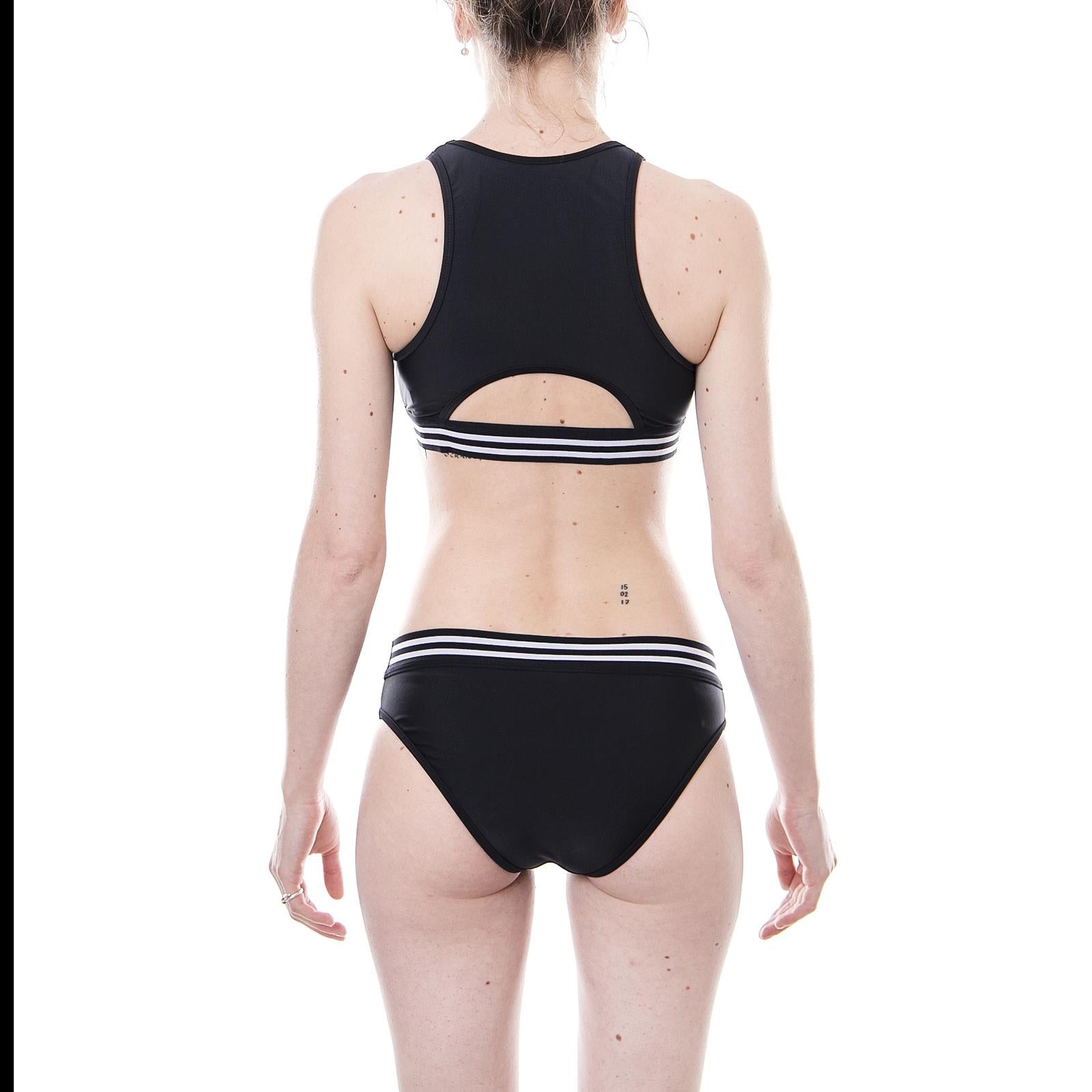 SWIMMING SUIT BLACK ALLOVER MULTICOLOR 110739-NBK  CHAMPION 