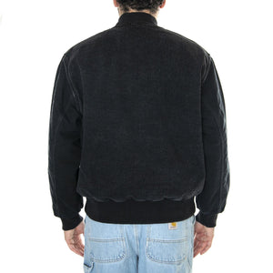 Paxon Bomber Black / Black /stone washed - Giacca Uomo Nera I033273.00E06  CARHARTT WIP 