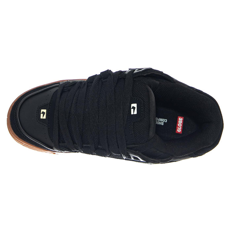 Sabre Onyx/Gum - Scarpe Stringate Uomo Nere GBSABR 20634 GLOBE 