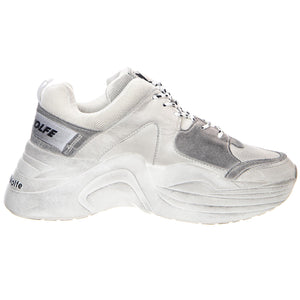 Titan Sneakers - Dirty White - Scarpe Profilo Basso Uomo Bianche NWMTITAN-WHT  NAKED WOLFE 