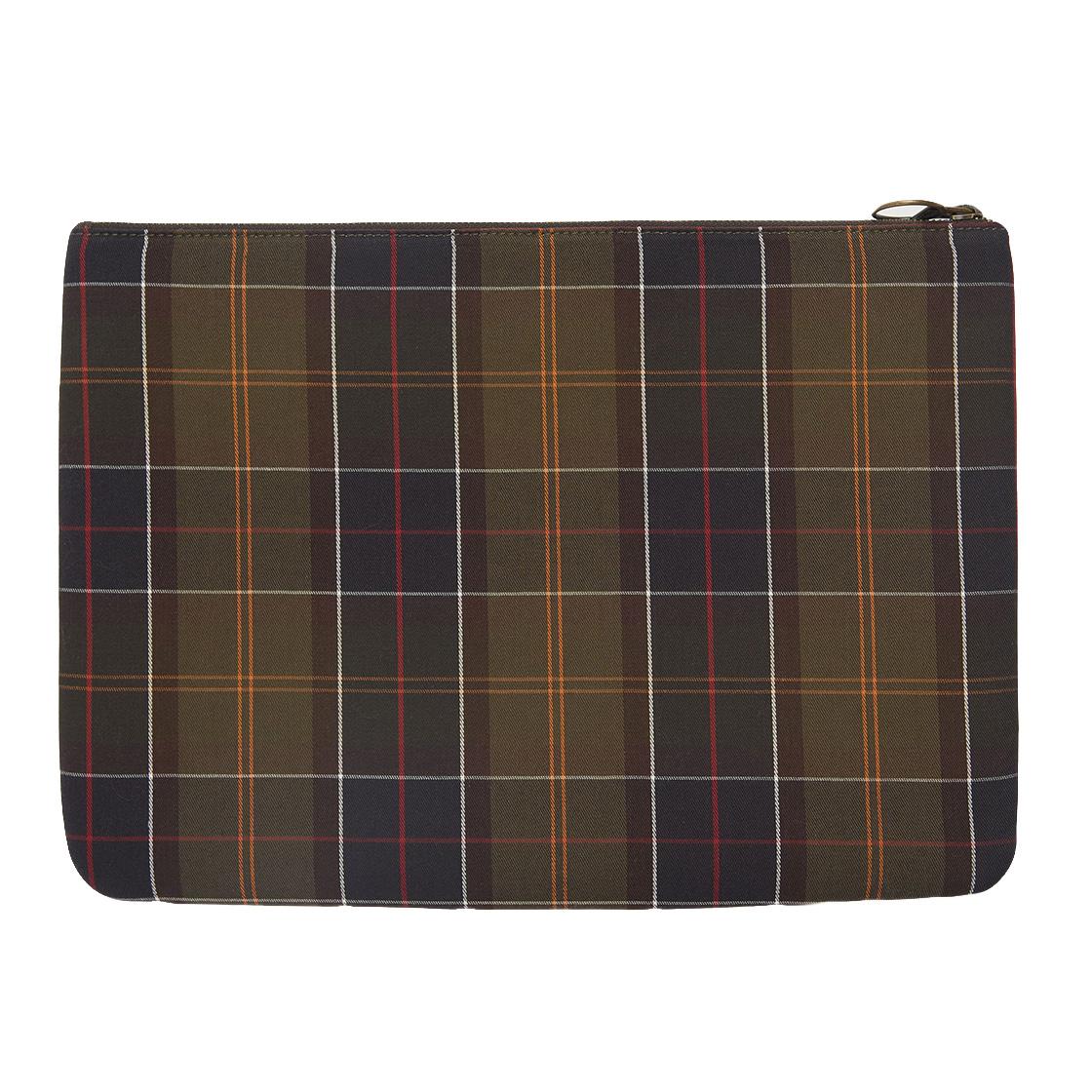 Tartan Laptop Document Holder - Custodia per Computer Tartan Multicolore FW22-UAC0241-TN11  BARBOUR 