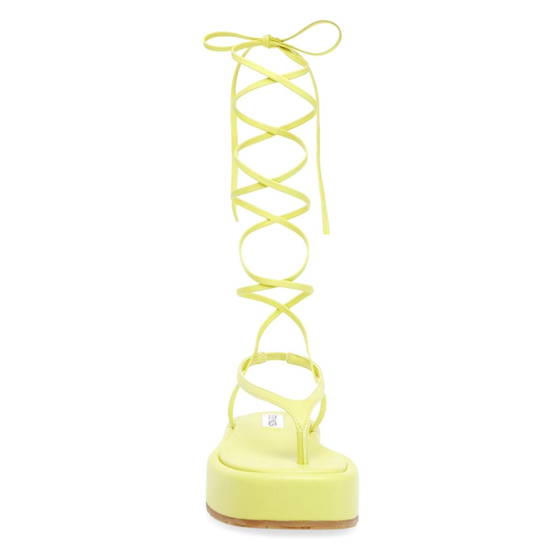 Banzai Shock Yellow - Sandali Donna Gialli SMSBANZAI-SHO  STEVE MADDEN 