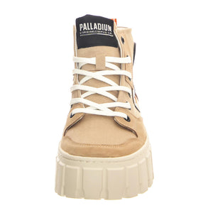 PALLATOWER HI NUDE DUST - Stivaletti Stringati Donna Beige PAS98573-662-M . PALLADIUM 