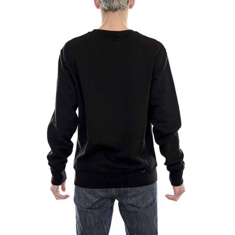CHAMPION X WOOD WOOD CREWNECK SWEATSHIRT BLACK 115500_4  CHAMPION 