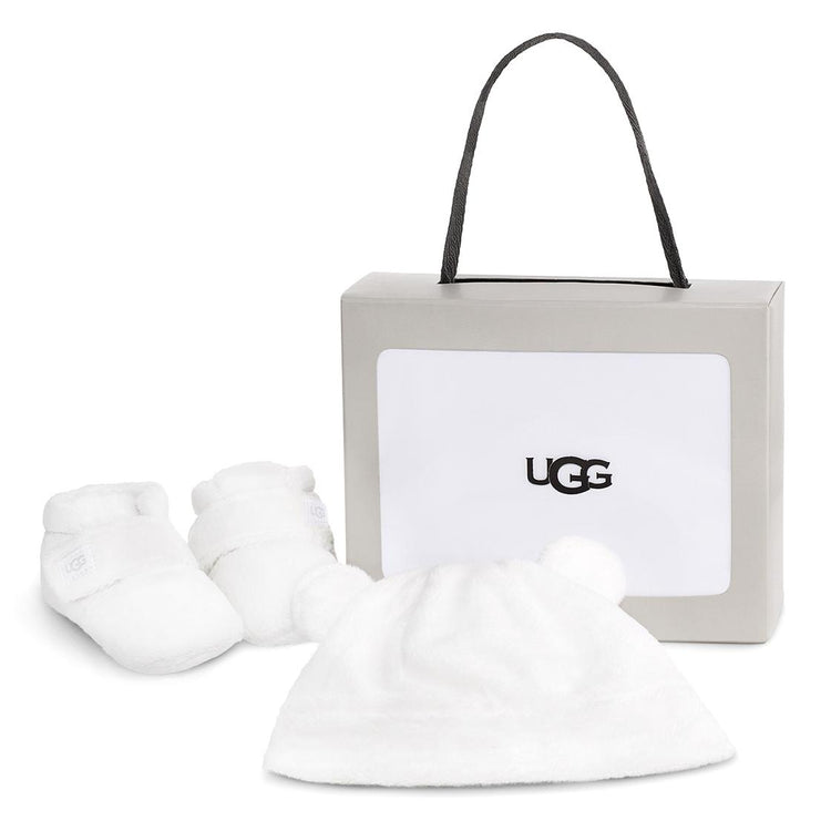 Bixbee and Beanie Blanc de Blanc Box - Scarpette e Cappellino Bambino / Bambina Marroni UGKBIXBEABDB1120951I  UGG 
