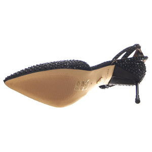 Bond 90 Ankle Closed Toe Black Fabric - Sandali Donna Neri KGS9559400609-00  KURT GEIGER 