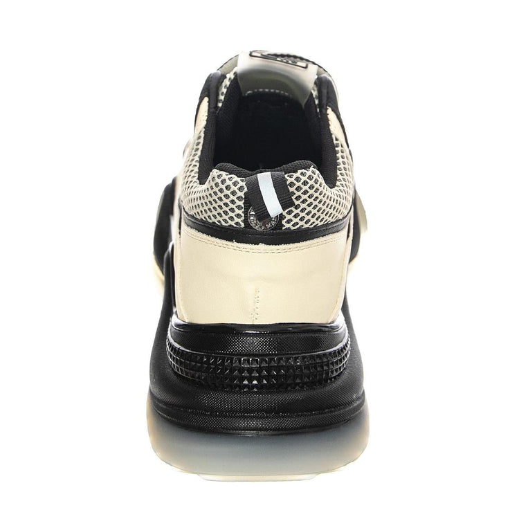 City Soul Blk / Bone - Scarpe Stringate Profilo Basso Donna Bianche / Nere / Multicolore SMPCITY SOUL-BLKBON  STEVE MADDEN 