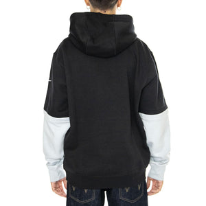 Nike Club Hoodie Black - Felpa Uomo Nera 02F2-056Y-8D-87G . NIKE 