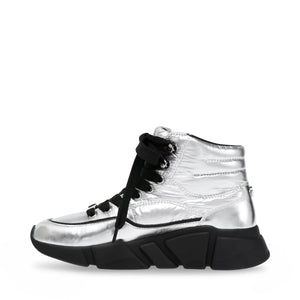 Gameplan Silver - Scarpe Stringate Profilo Alto Donna Argento SMPGAMEPLAN-SIL  STEVE MADDEN 