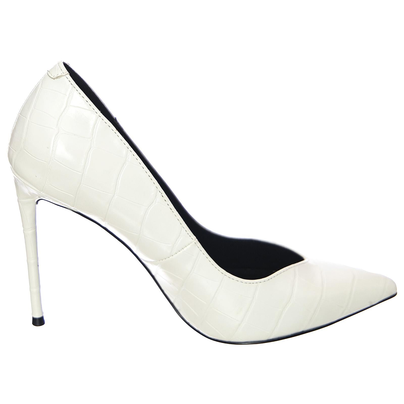  W-PRIN WHT CROCO  STEVE MADDEN 
