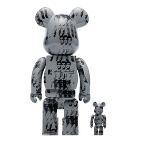 BE@RBRICK Andy Warhol's ELVIS PRESLEY 100% & 400% - Medicom Toy Multicolore MDTAWE  MEDICOM TOY 