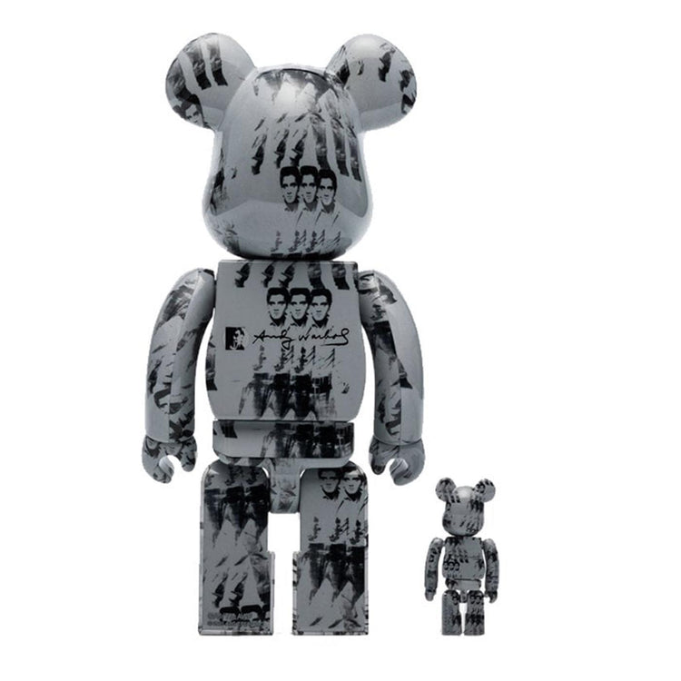 BE@RBRICK Andy Warhol's ELVIS PRESLEY 100% & 400% - Medicom Toy Multicolore MDTAWE  MEDICOM TOY 