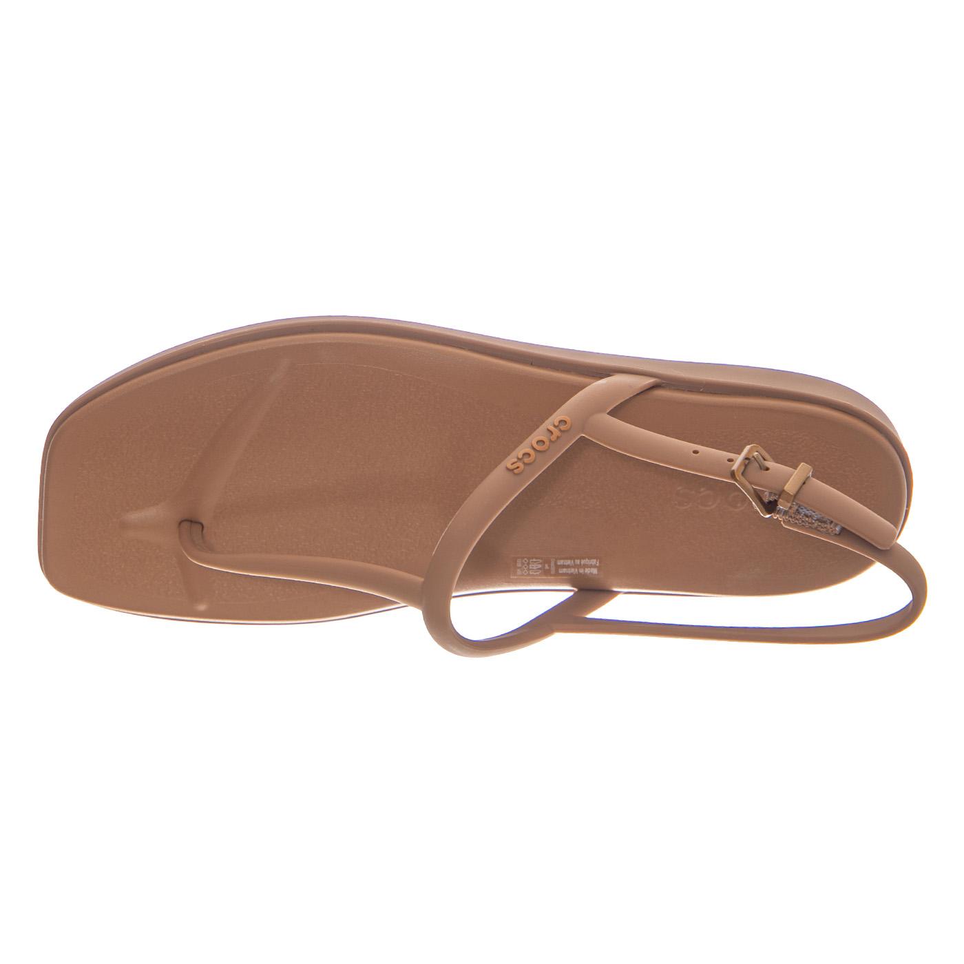 MIAMI THONG SANDAL W- Sandali Donna Marrone CR.209793 MICH CROCS 
