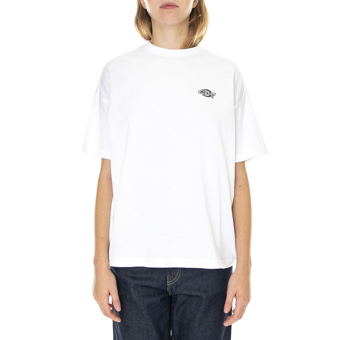 Summerdale Tee SS W White - Maglietta Girocollo Donna Bianca DK0A4Y1BWHX1  DICKIES 