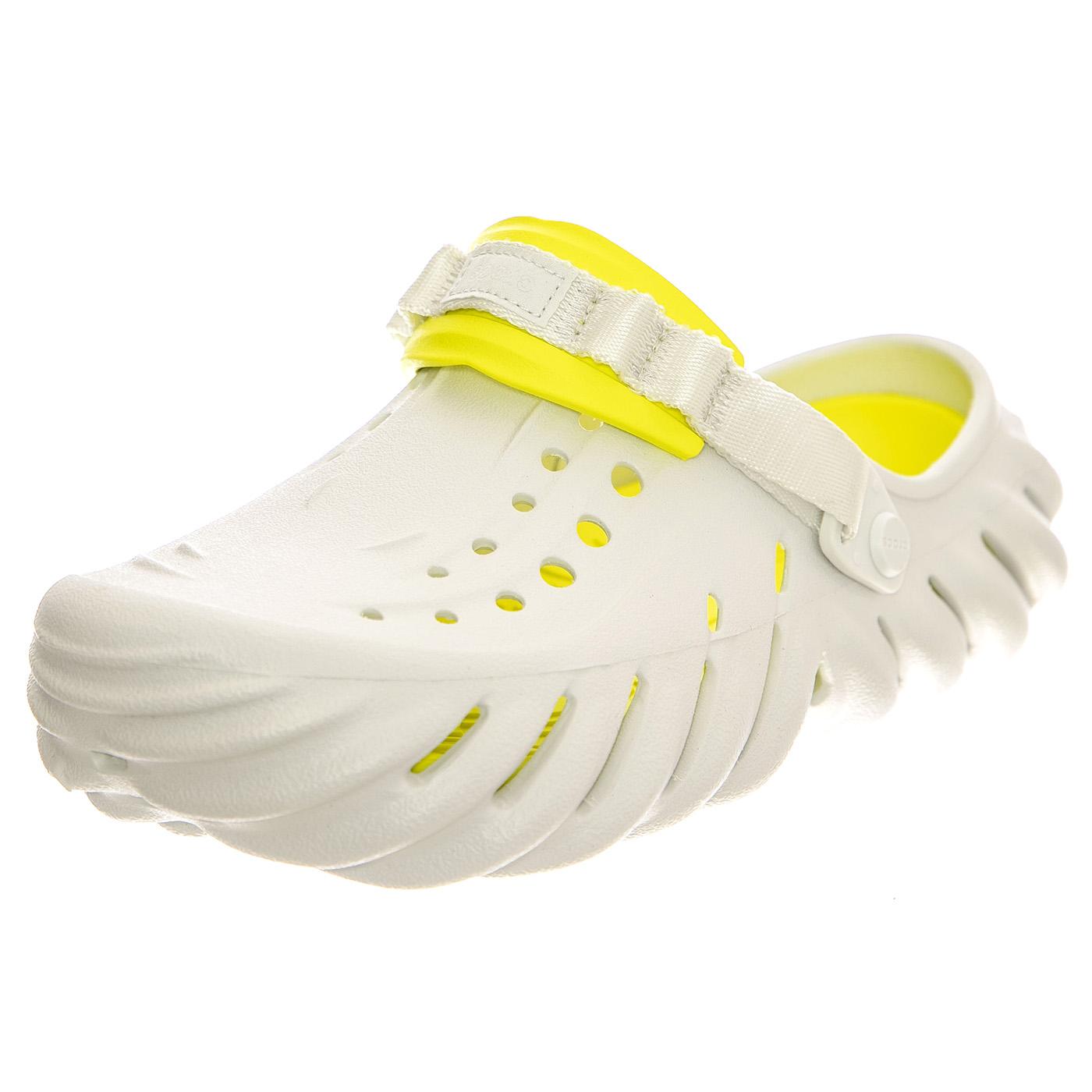 Crocs Echo Clog MOLG - Sandali Uomo Bianchi CR.207937-MOLG  CROCS 