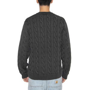 Carter Sweater Black - Maglione Girocollo Uomo Nero I035179.89GD  CARHARTT WIP 