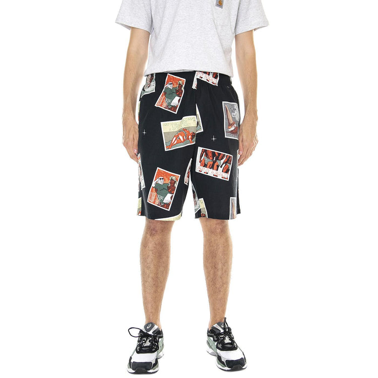 M' Holidays Short Multicolor - Bermuda Uomo Neri / Multicolore I031854.08.67.  EDWIN 