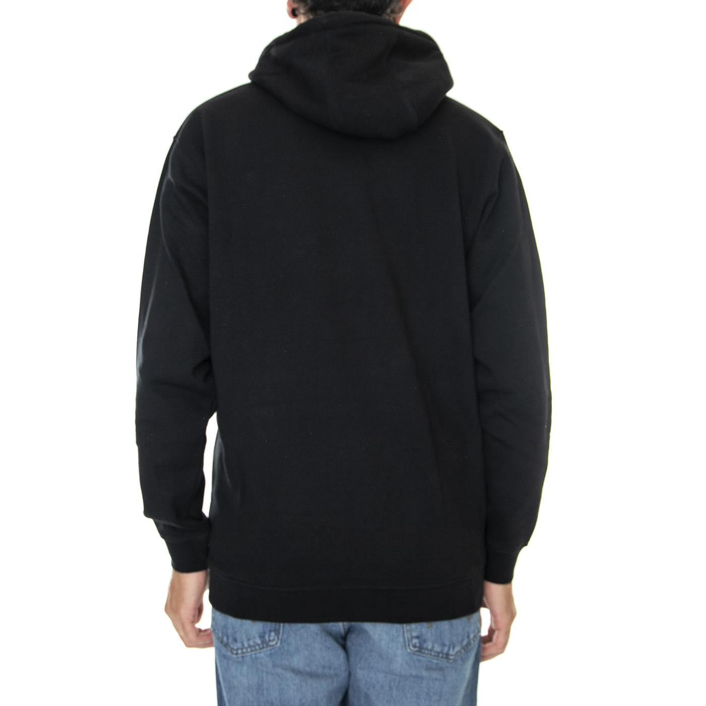 Mini Beach Bum Hand Hood Black - Felpa con Cappuccio Uomo Nera SCA-HDY-5538  SANTA CRUZ 