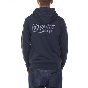 OBEY LO FI ZIP HOODED PREMIUM NAVY 86197_4  OBEY 