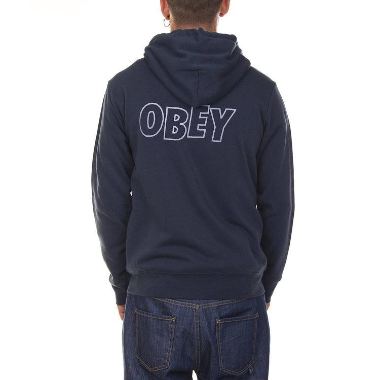 OBEY LO FI ZIP HOODED PREMIUM NAVY 86197_4  OBEY 