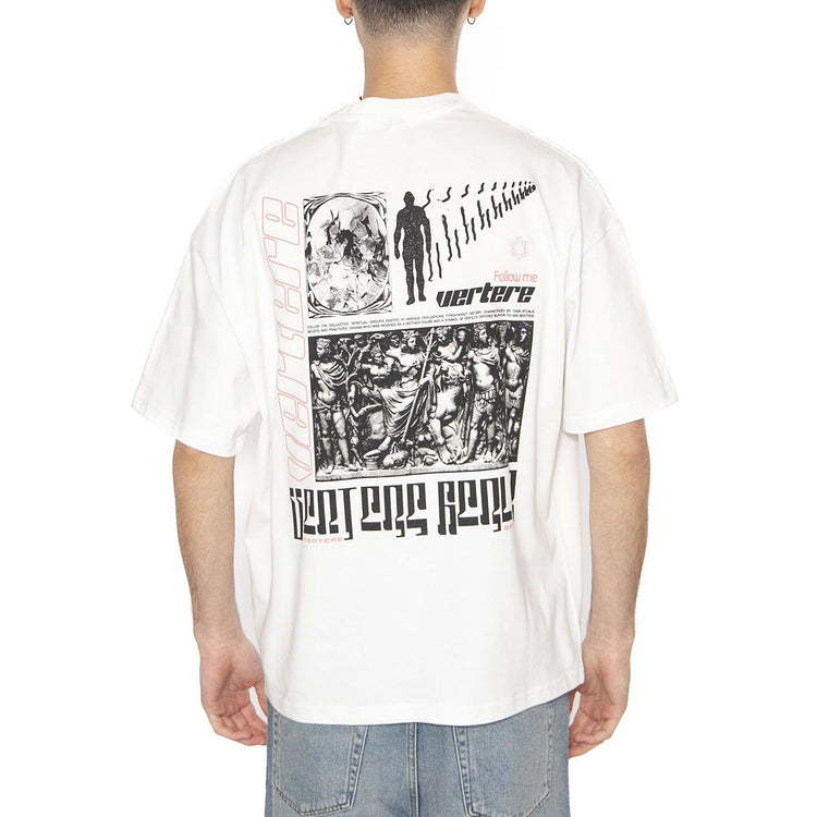 Ancient T-Shirt White - Maglietta Girocollo Uomo Bianca VER-T288-WHT  VERTERE BERLIN 