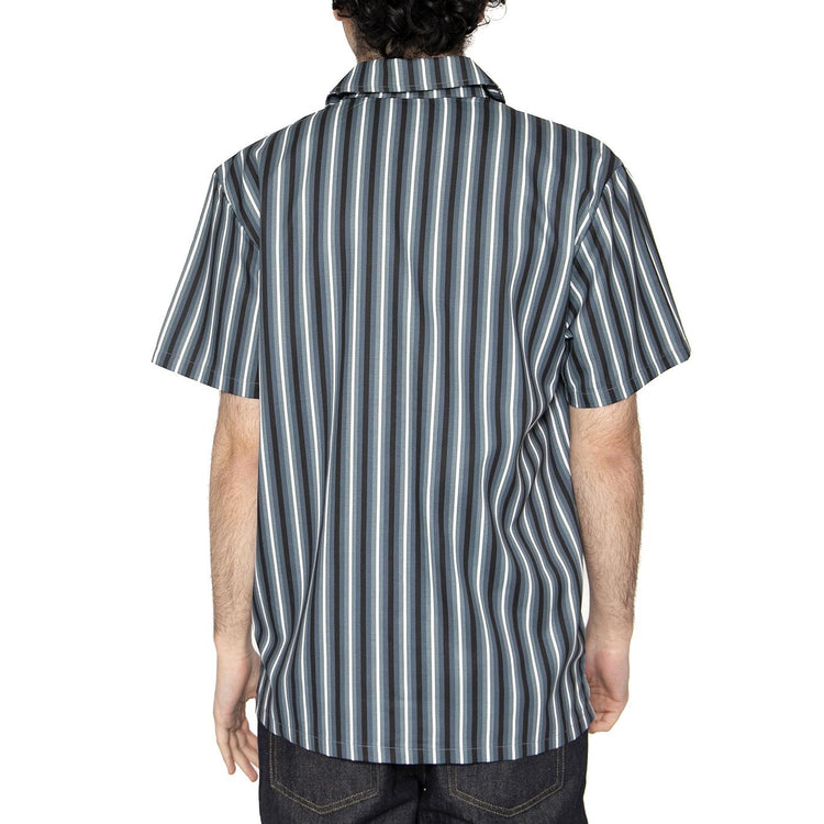 Multi Stripe Work Shirt SS Stormy Weather - Camicia Maniche Corte Uomo Multicolore DK0A87G3G701  DICKIES 