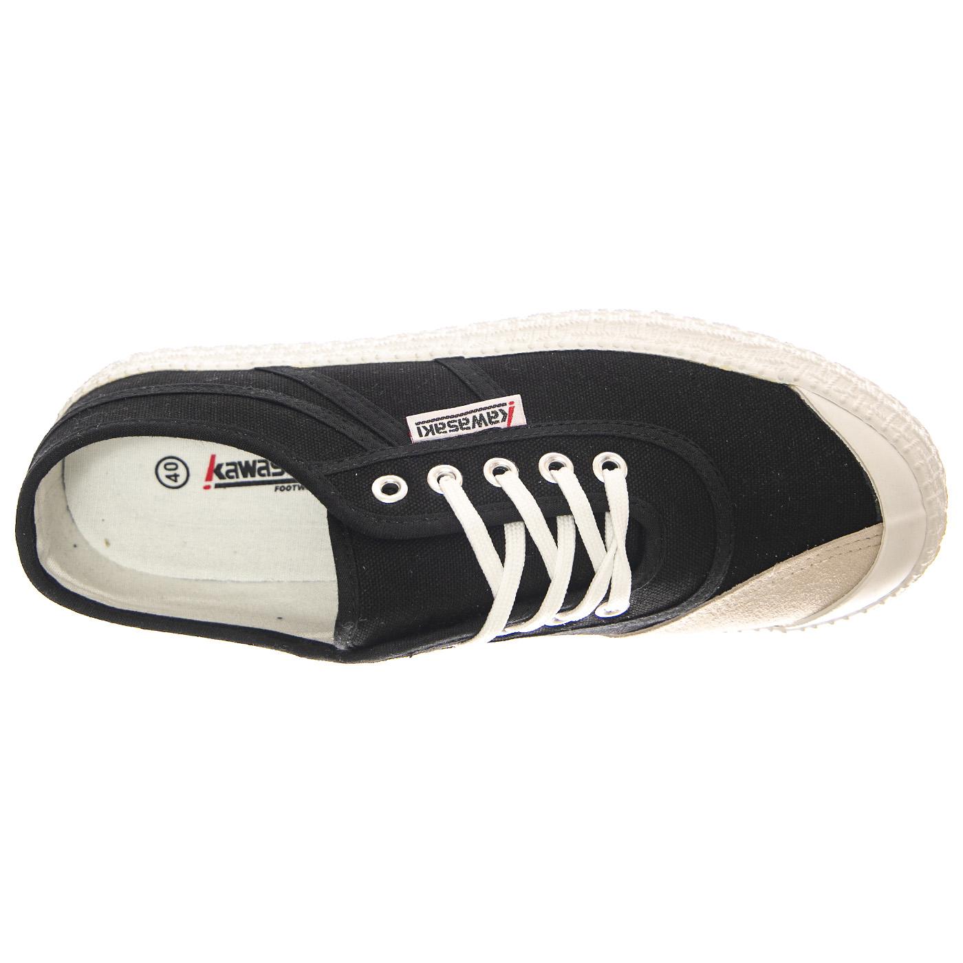 ORIGINAL 3.0 BLACK - Scarpe Stringate Uomo Nere KWS232427-1001 . KAWASAKI 