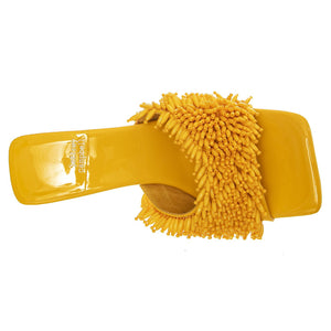 Beaded-Me Yellow Patent Pu+Beads - Sandali Donna Arancioni JCSJC-927-21-5-YEL  JEFFREY CAMPBELL 