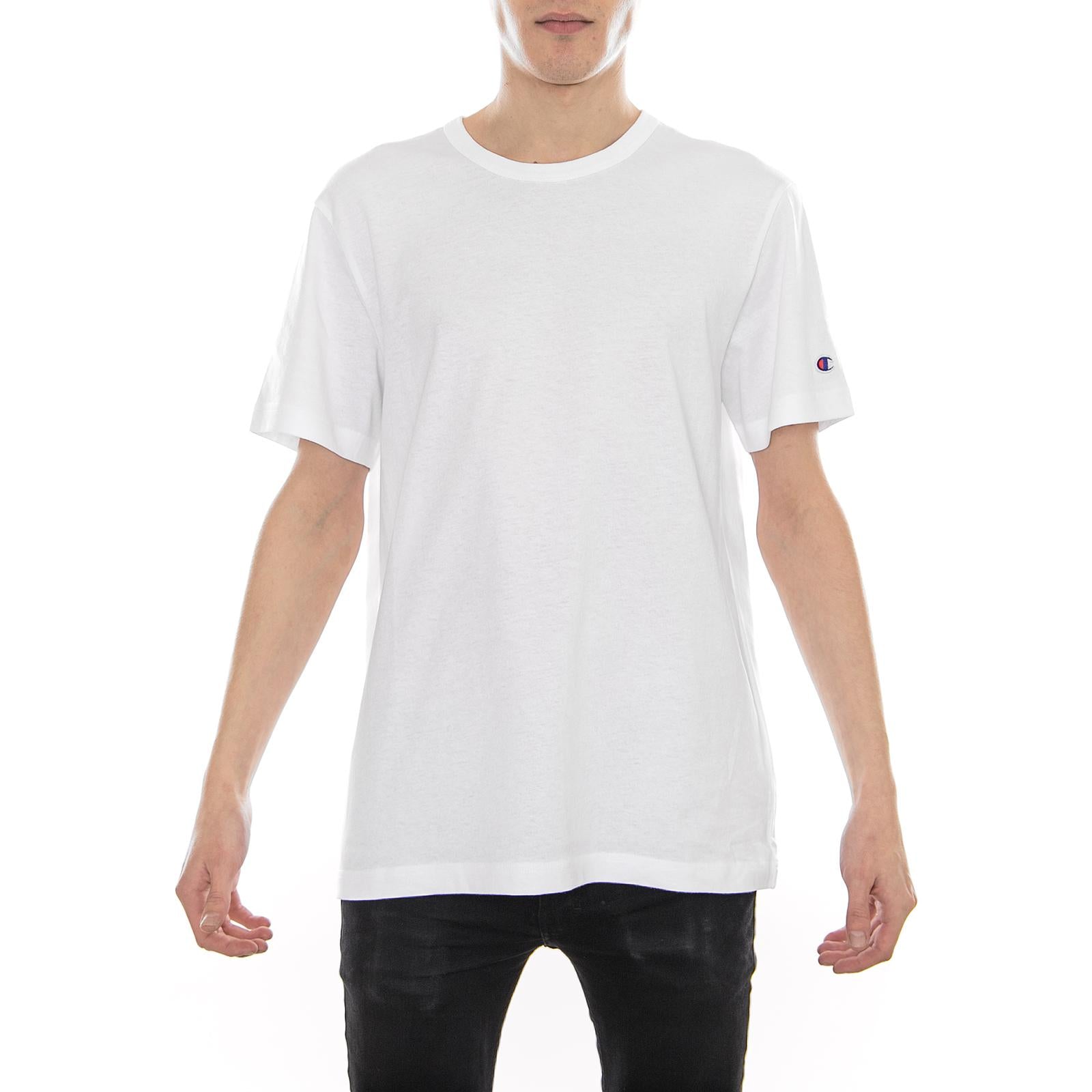 Crewneck T-Shirt White 210971-WW001  CHAMPION 