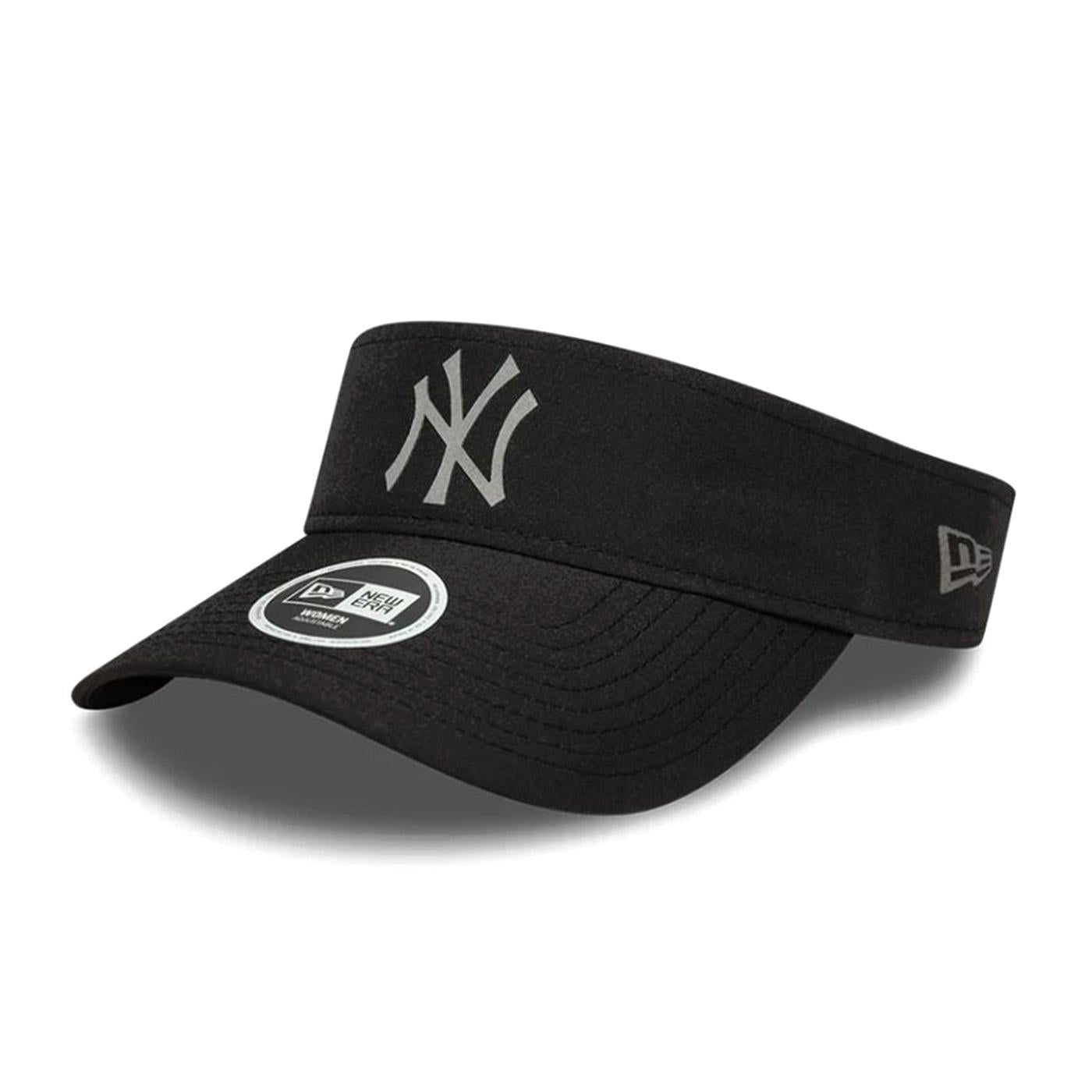 FEMALE MLB SPORT VISOR NEW YORK YANKEES BLACK - Visiera Nera<BR/><BR/><BR/><BR/><BR/><BR/><BR/><BR/><BR/> 60856318 BLK NEW ERA 