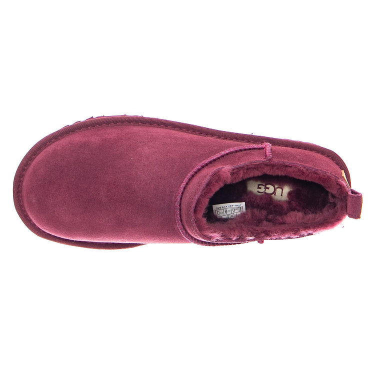 W Classic Micro - Sand Burnt Magenta - Scarpe Donna Viola 1173891 BTMG UGG 