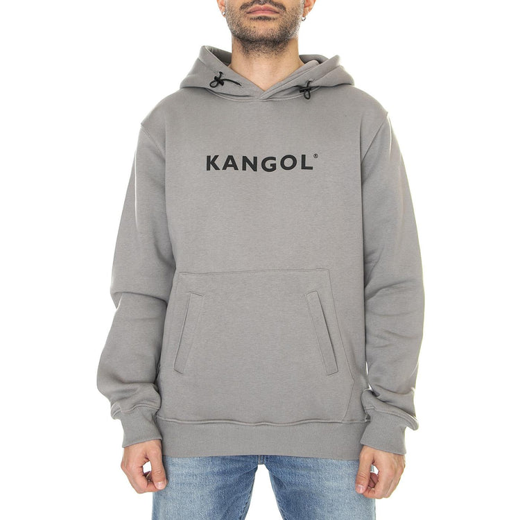 Essential Nikel - Felpa con Cappuccio Uomo Grigia KAF22UHDS102-130  KANGOL 