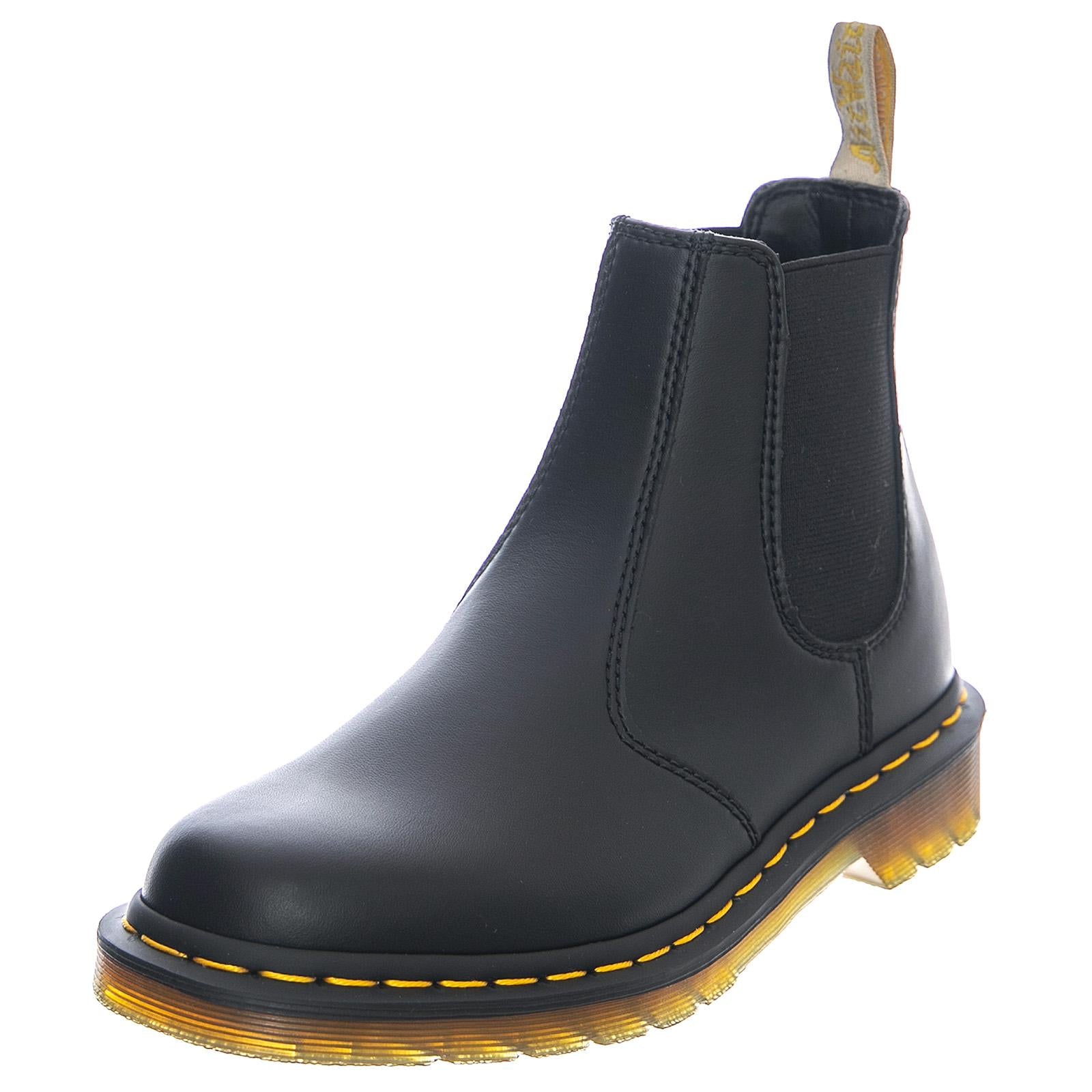 2976 Vegan Feli Rub Off - Black - Stivaletti Uomo Neri DMS2976BKRO21456001  DR.MARTENS 