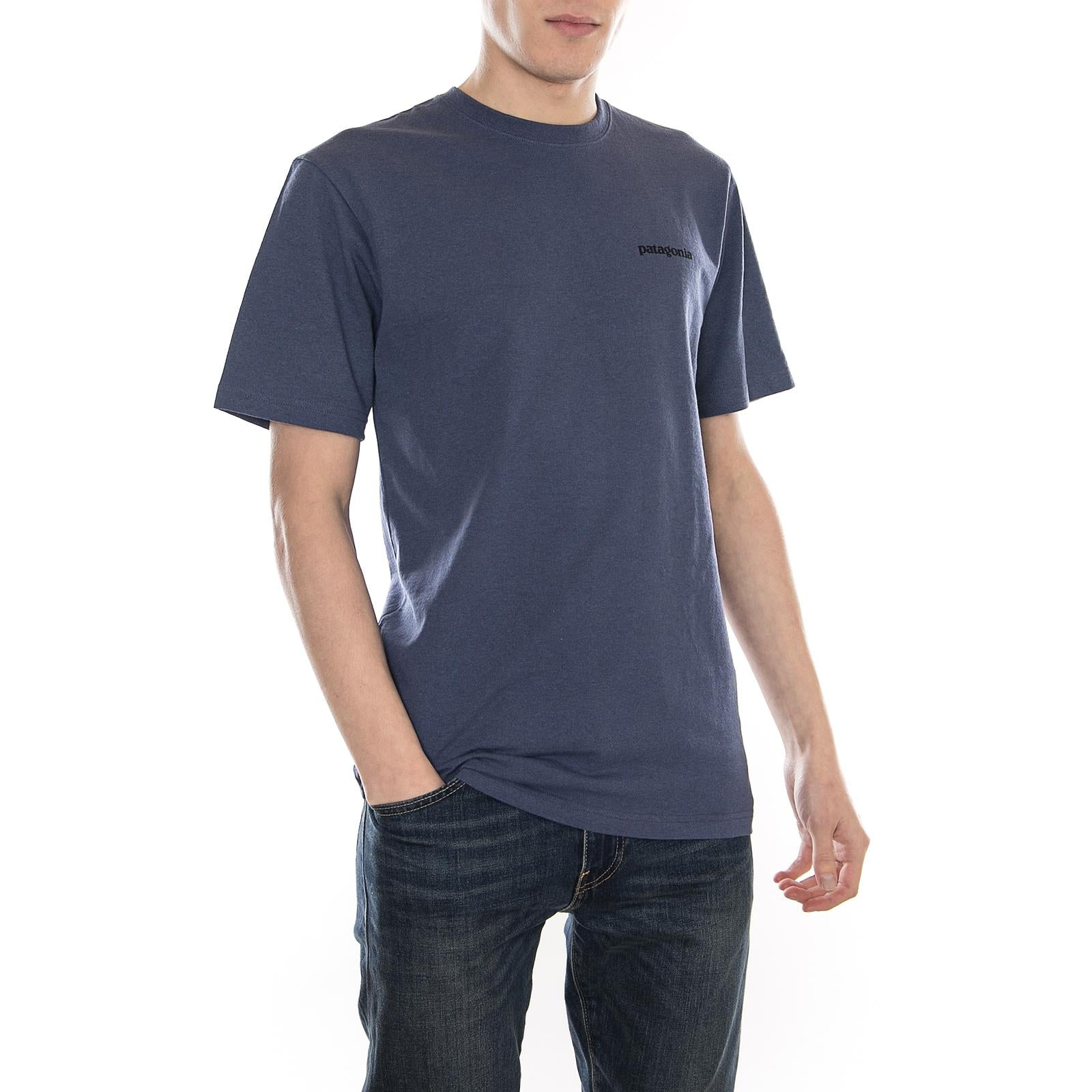 P-6 Logo Responsibili-Tee Dolomite Blue 39174-DLMB  PATAGONIA 