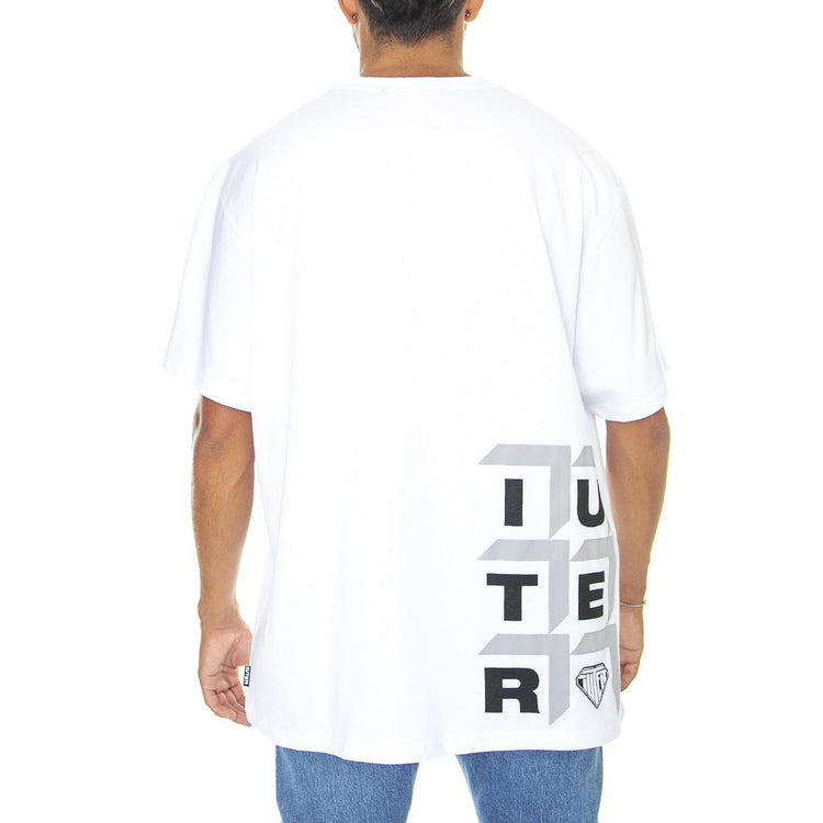 Depth Tee White - Maglietta Girocollo Uomo Bianca 22WITS08-WHITE  IUTER 