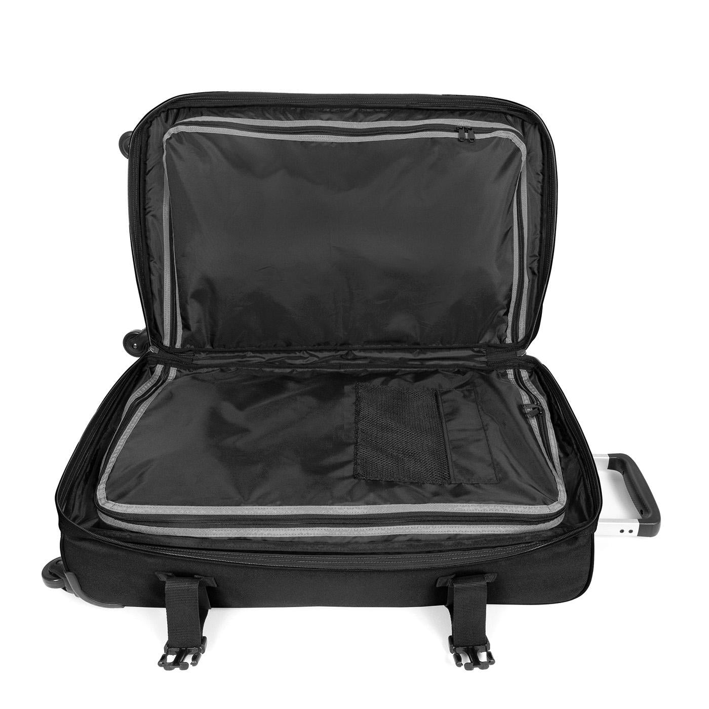 Transit'R 4 M Black Carry-On Bag - Valigia Trolley Nera EK0A5BFJ0081  EASTPAK 