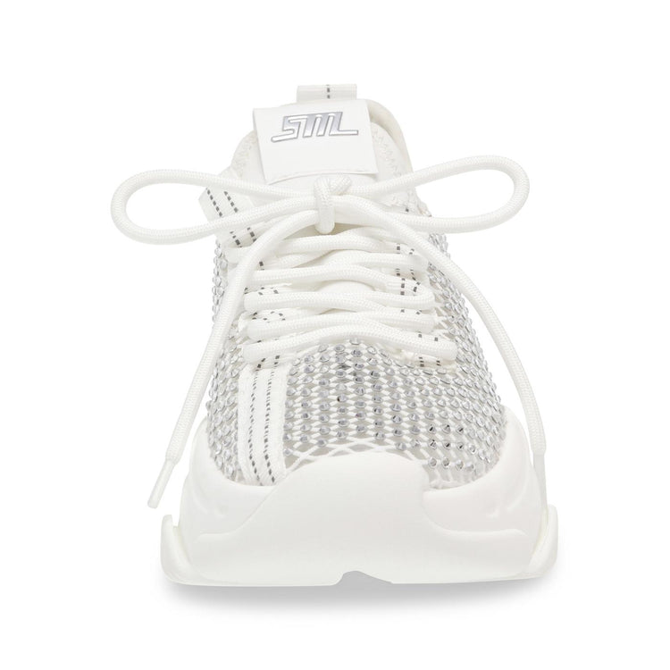 Poise White Mesh + TPU + Stones - Scarpe Stringate Profilo Basso Donna Multicolore SMPPOISE-WHT  STEVE MADDEN 