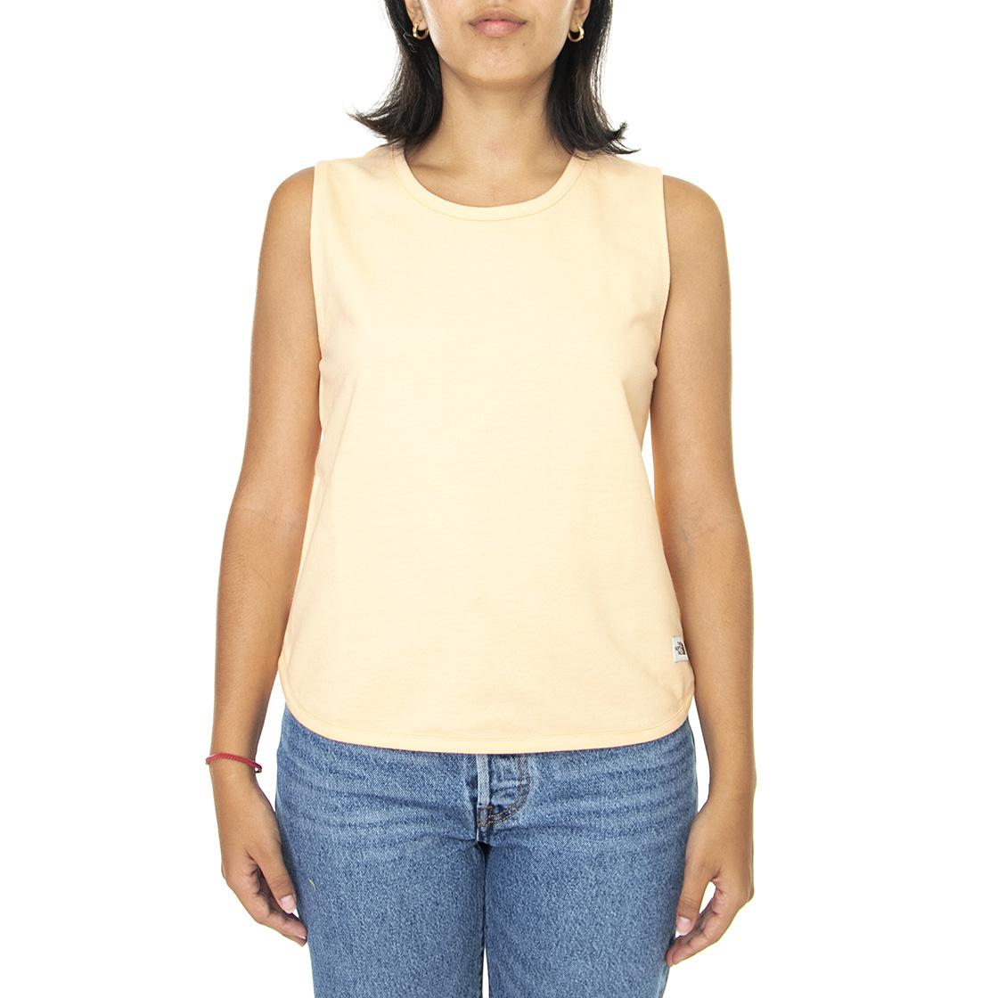 W Heritage Tank Apricot Ice - Canotta Donna Arancione NF0A55GO3R81  THE NORTH FACE 